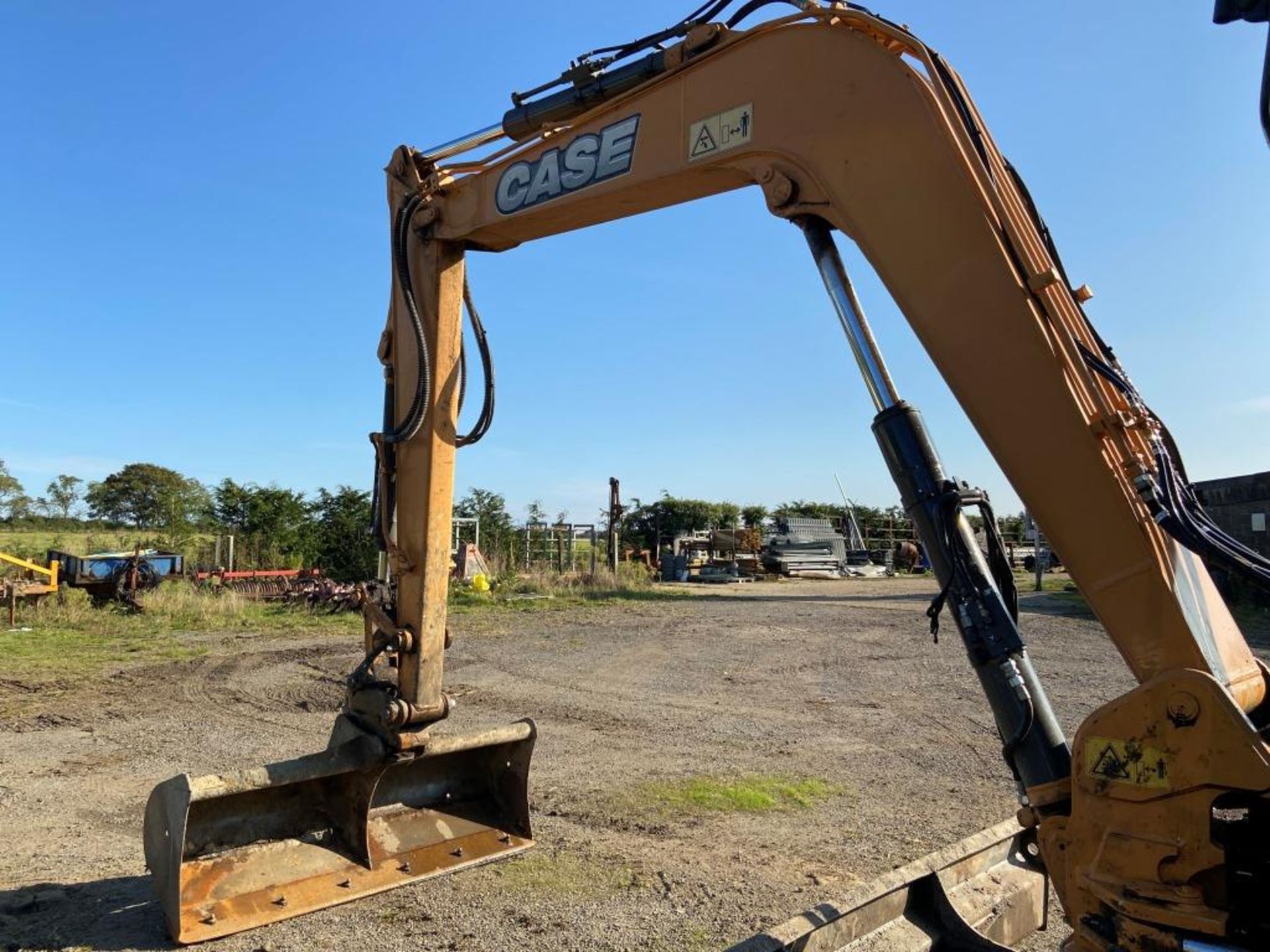 Case CX80C excavator (2015) - Image 10 of 22