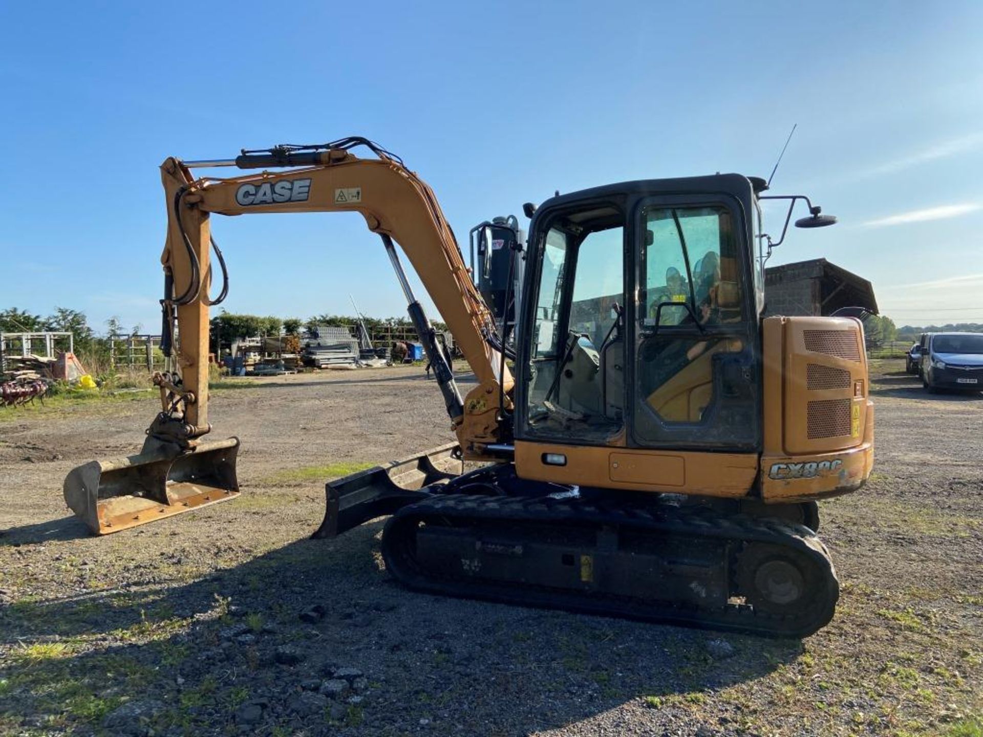 Case CX80C excavator (2015) - Image 4 of 22