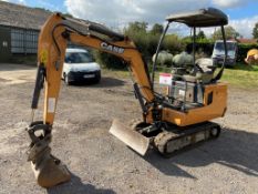 Case CX15B excavator (2013)