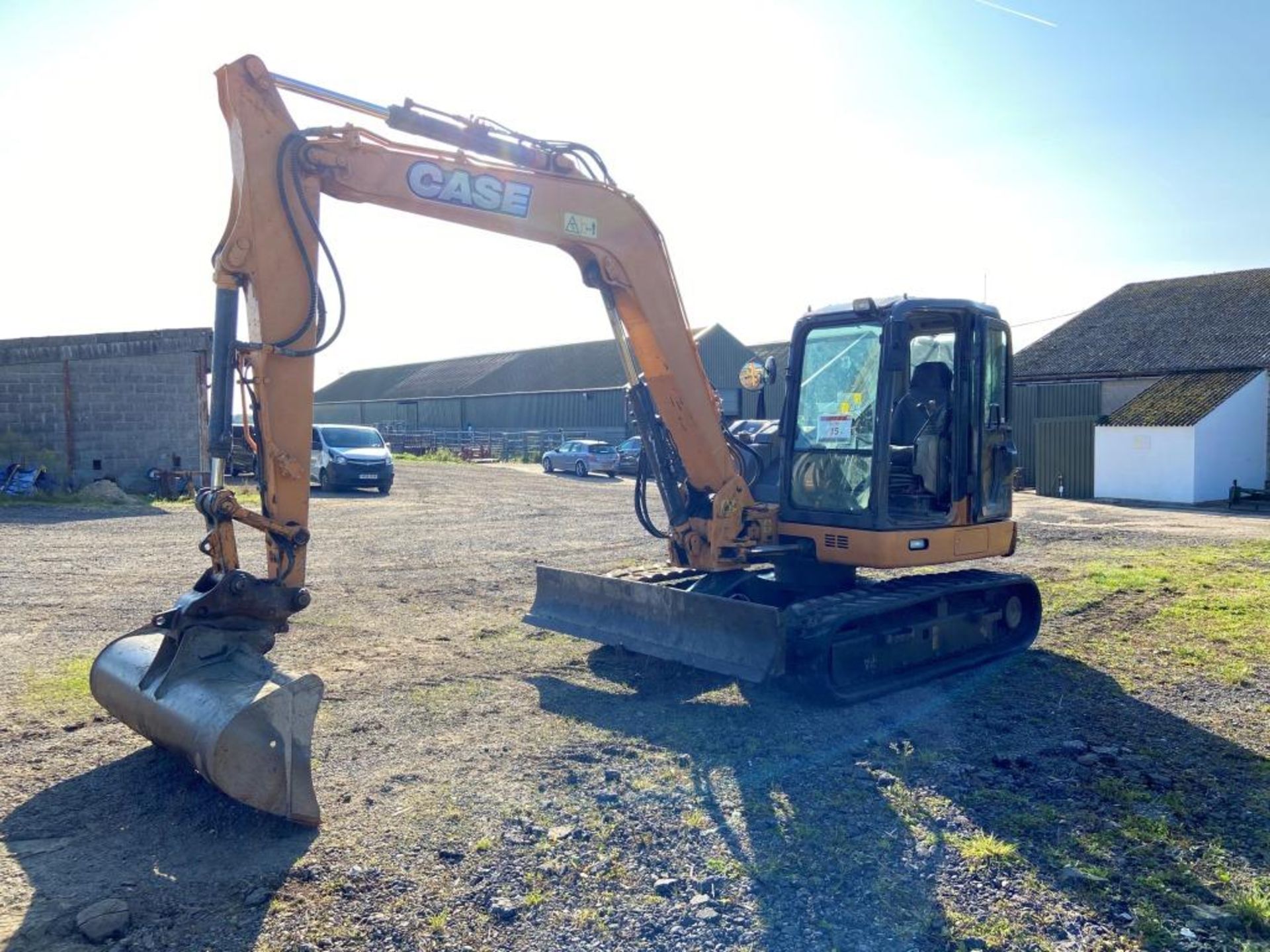 Case CX80C excavator (2015) - Image 3 of 22