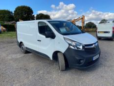 Vauxhall Vivaro van (2016)