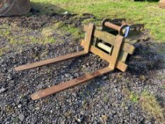 Dromone 10/24T excavator pallet forks