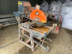 Belle MS507 heavy duty bench saw, YOM: 2014