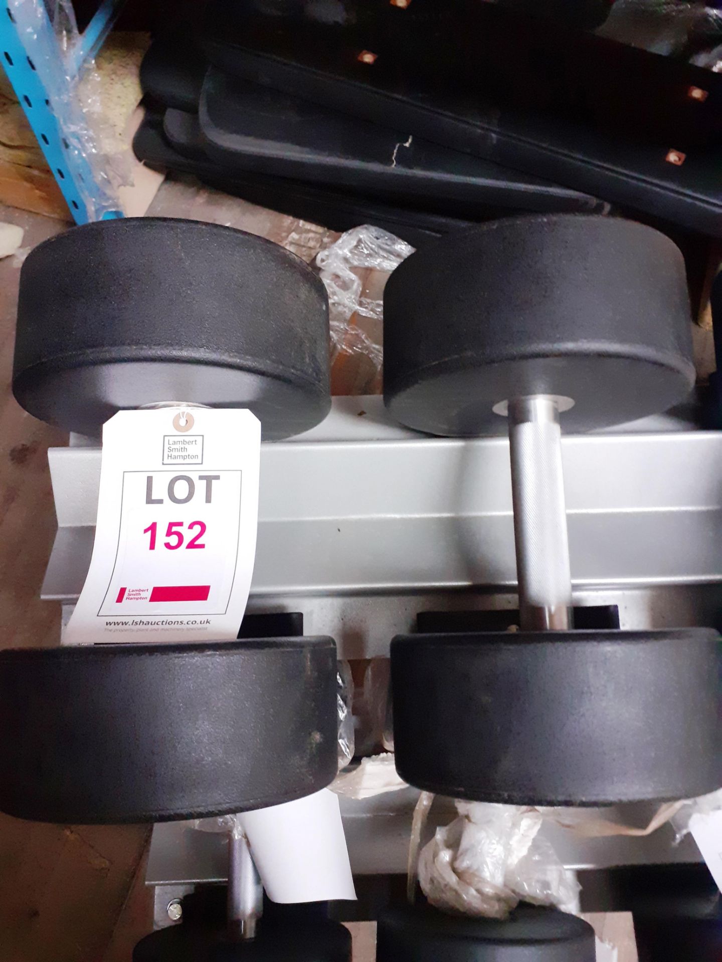 2x 36KG Dumbbells Ex- Display