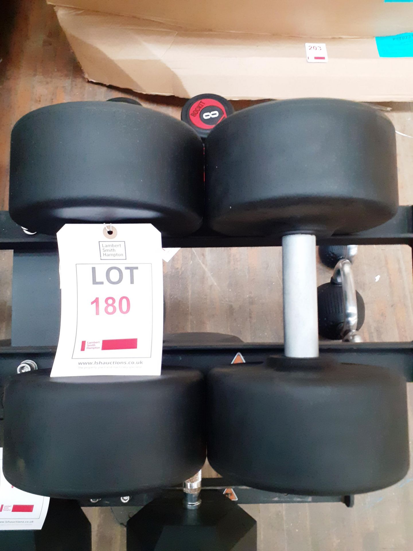 2X 36KG Dumbbells Ex- Display