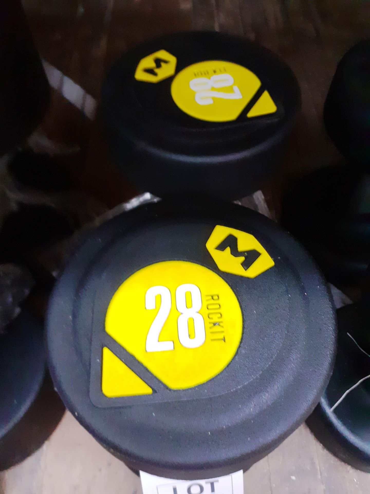 2X 28KG Dumbbells Ex- Display