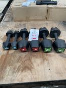 Dumbell Set 2x 2KG 2x 6KG 2x8KG Ex- Display