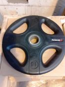 Olympic Flat plate Weights. Set of 2x 15KG