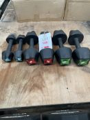 Dumbell Set 2x 2KG 2x 6KG 2x8KG Ex- Display