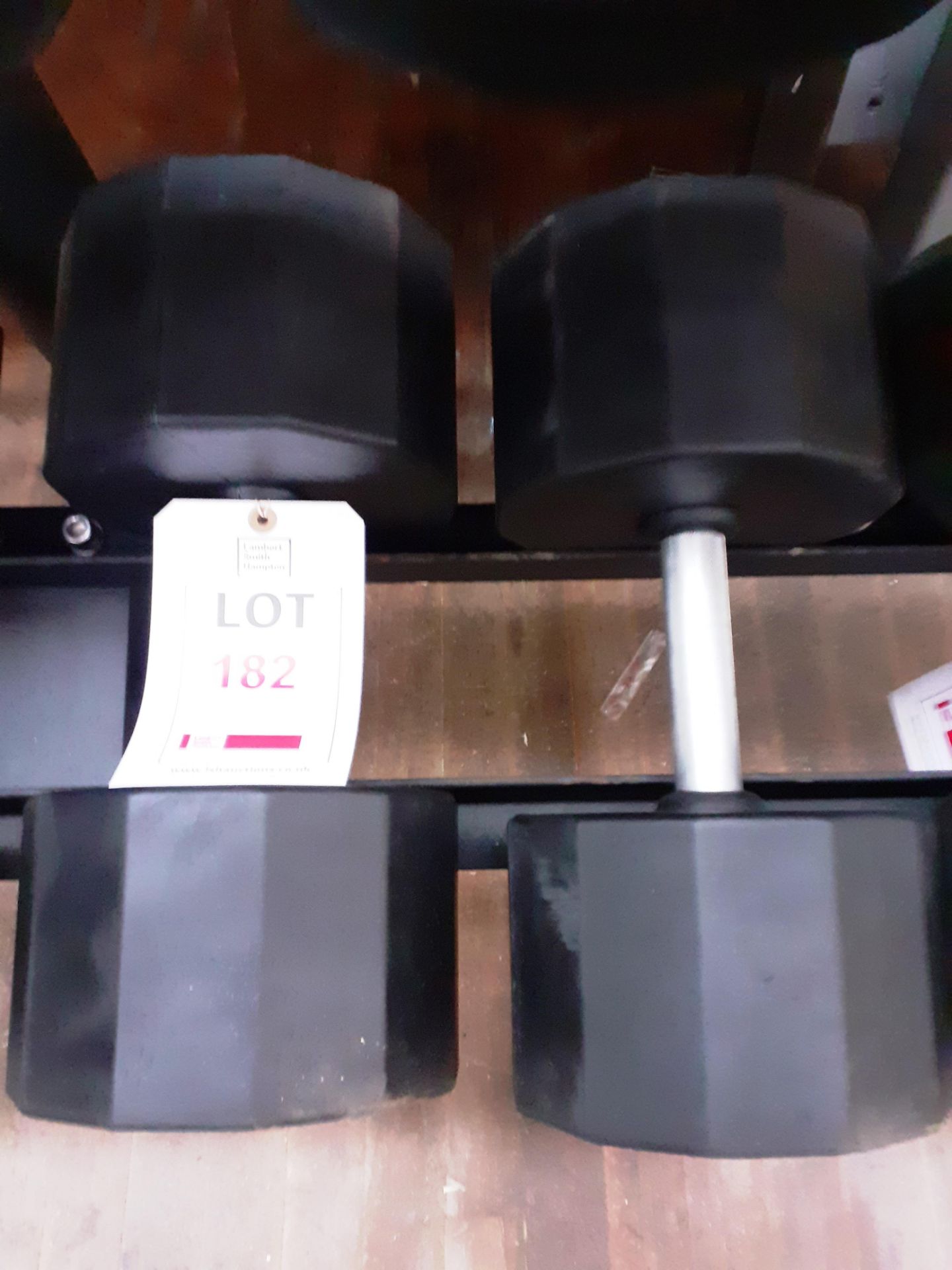 2X 50KG Dumbbells Ex- Display