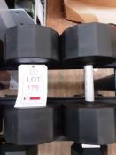 2X 40KG Dumbbells Ex- Display