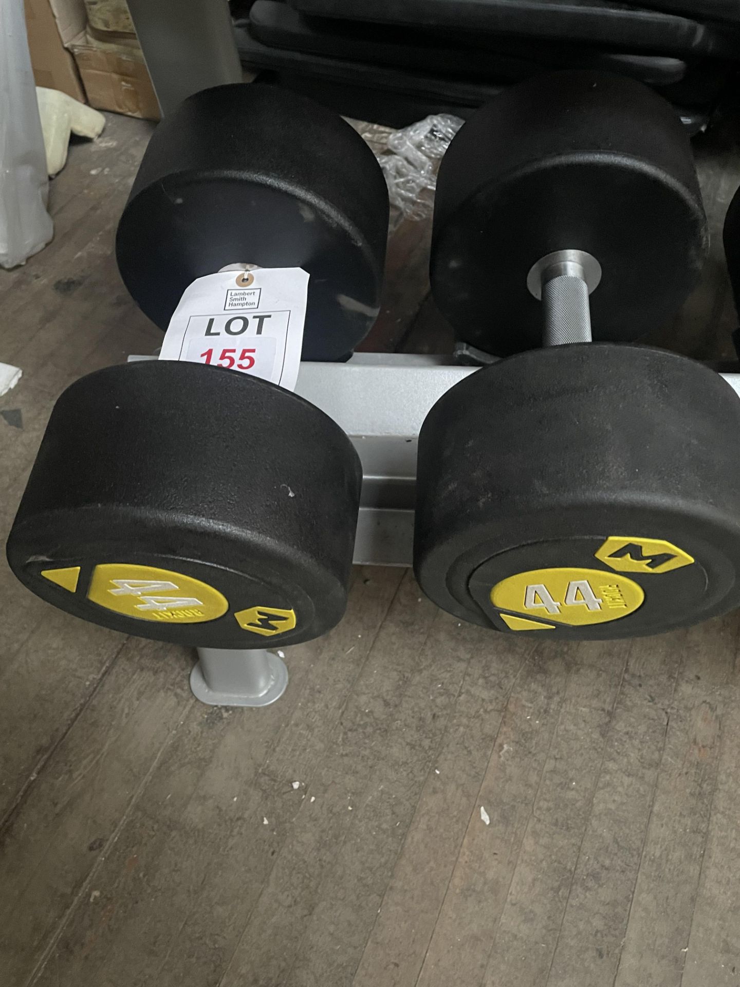 2x 44KG Dumbbells Ex- Display