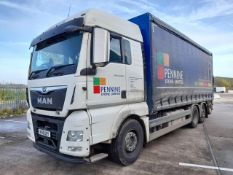 2018 Man TGX 26.500 BLS curtainside rigid