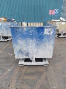 DTEC Fabrications DTS 1750 forklift tipping skip, capacity 2000 kg/1750 litres