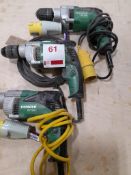 Hitachi DV16 impact drill