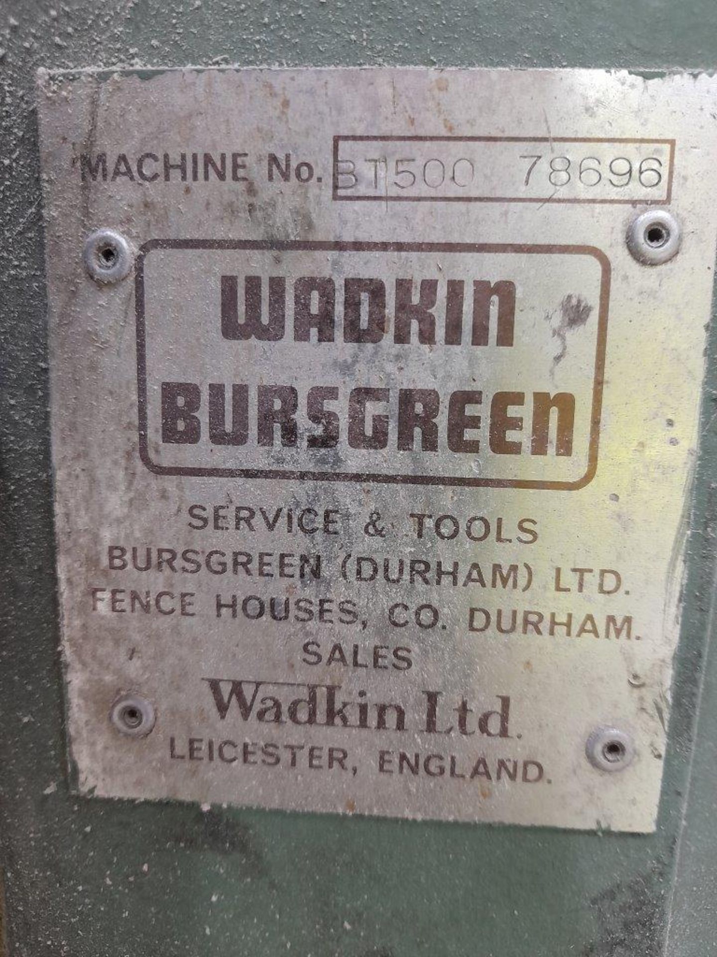 Wadkin Bursgreen BT500 planer thicknesser - Image 5 of 5