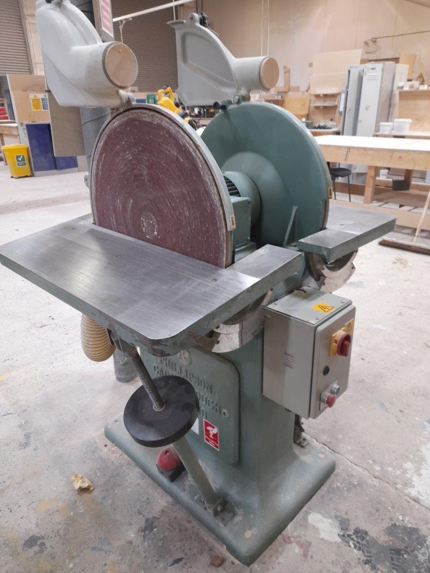 Phillipson DDS24 double disc sander - Image 3 of 4