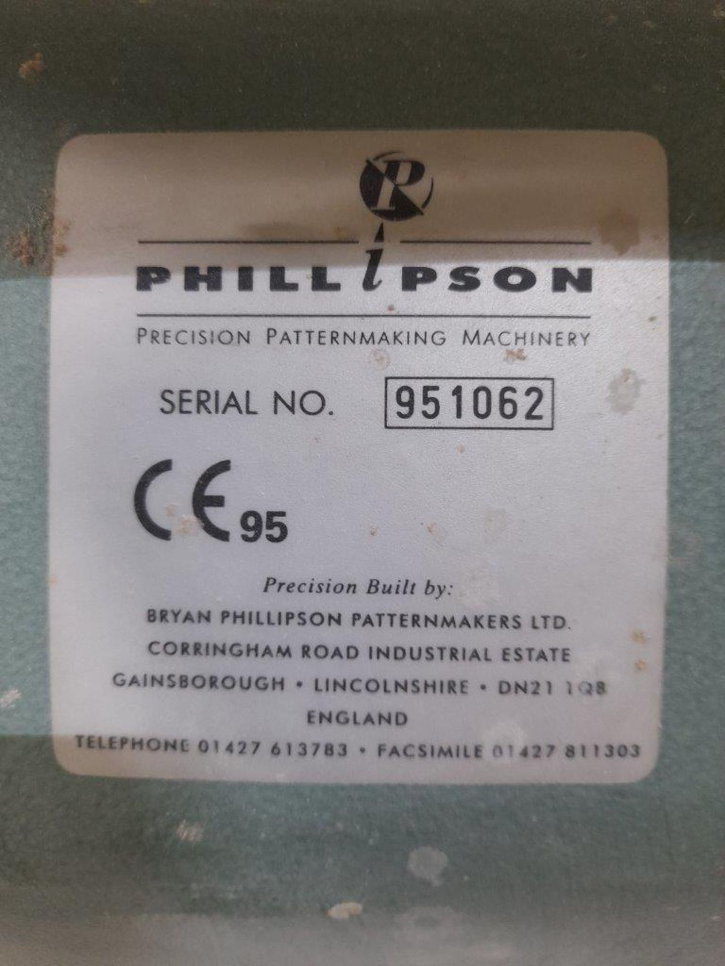 Phillipson RBS1 bobbin sander - Image 4 of 4