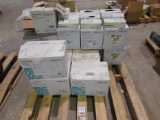 Approximately 14,000 Unicare Unigloves single use gloves on 1 pallet