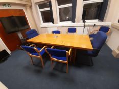 Quantity of office furniture and equipment as located within the ground and first floor offices(