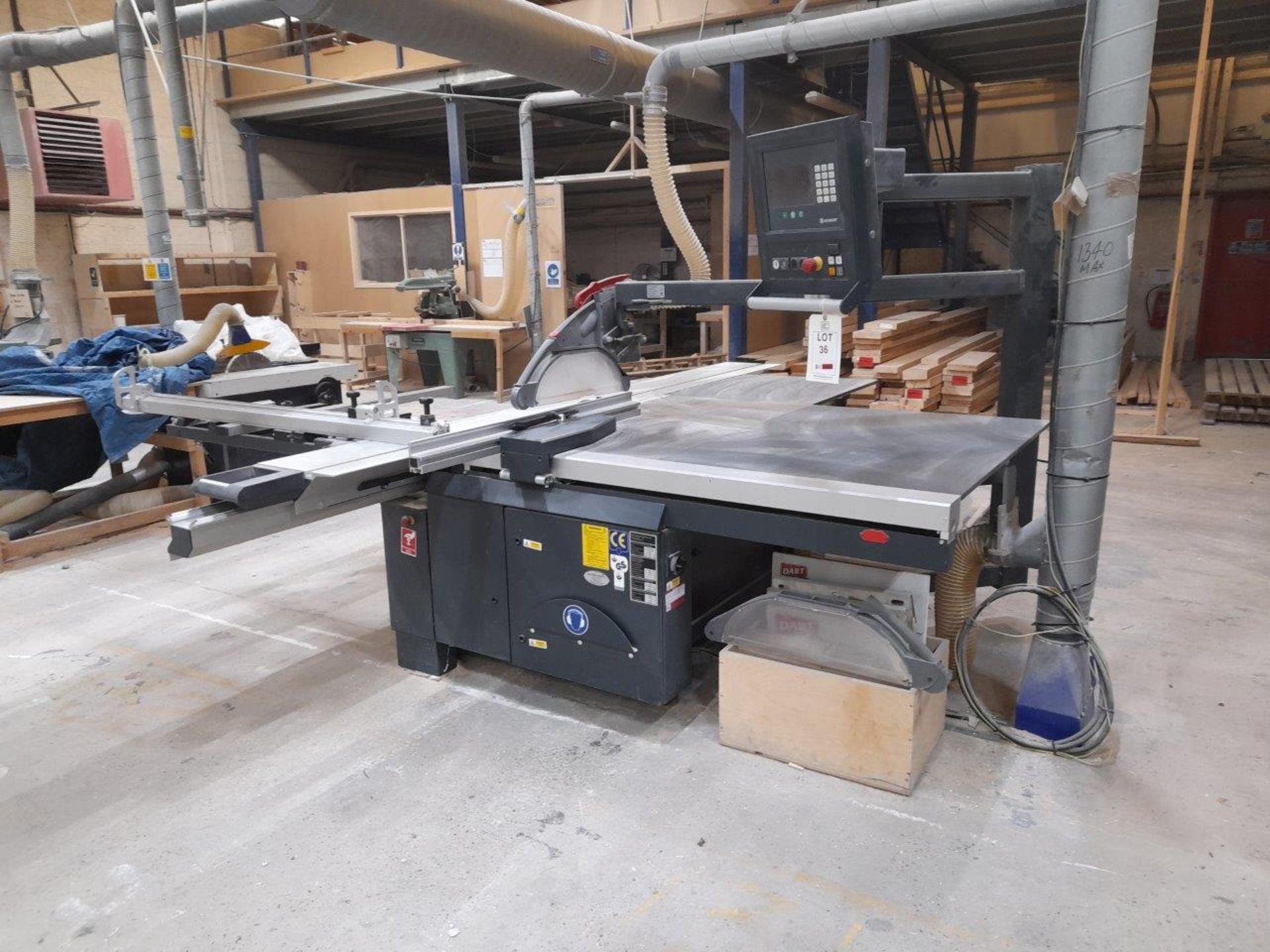 2018 Altendorf F45 Evo Drive panel saw - Image 3 of 8