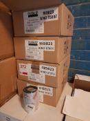 4 x boxes (quantity 10 per box) of DURA–ID solutions standard ribbons, 110 mm x 450 mm