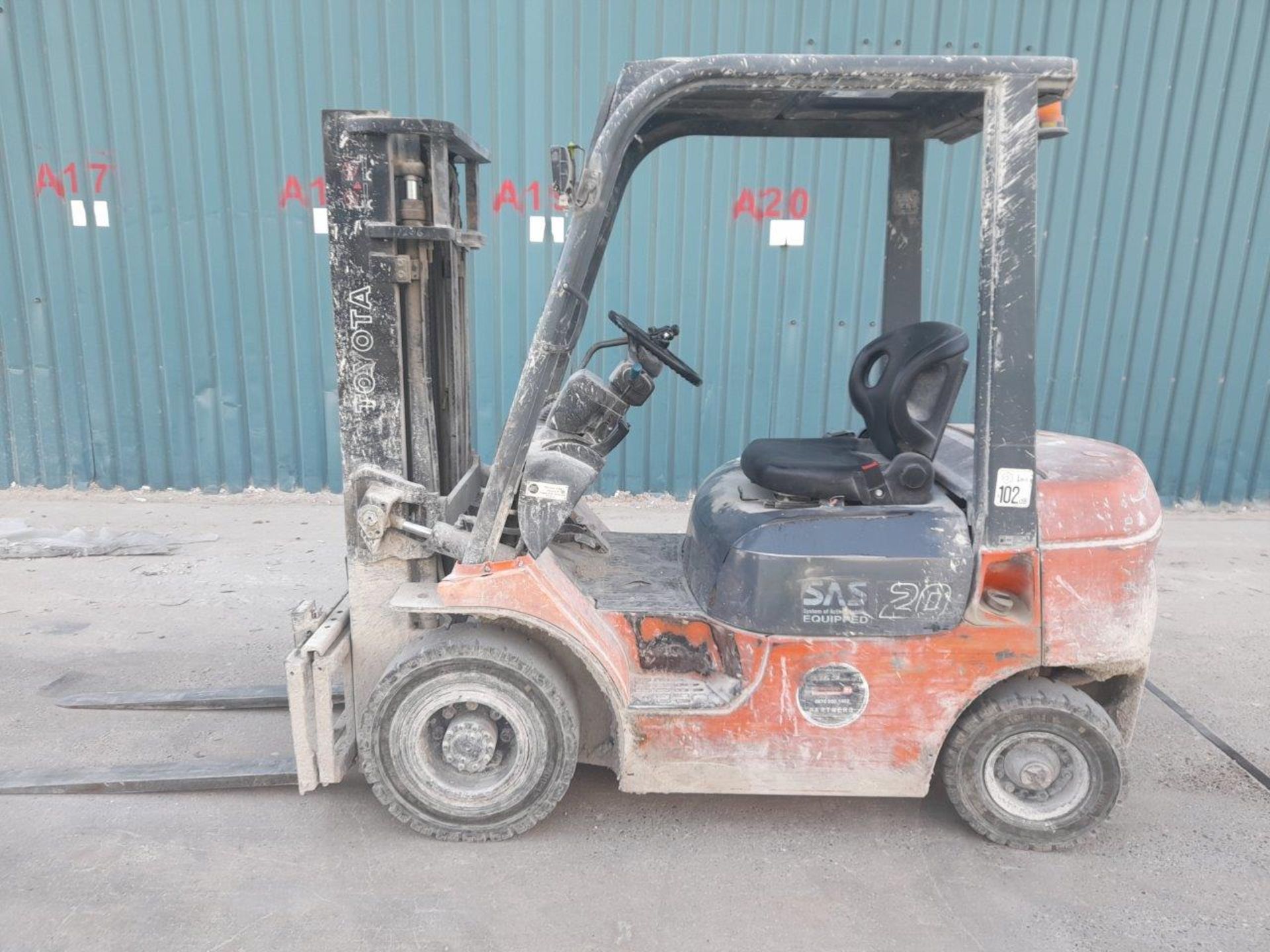 Toyota 62-7FDF20 forklift