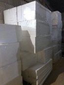 Quantity of assorted pre-cut polystyrene packing