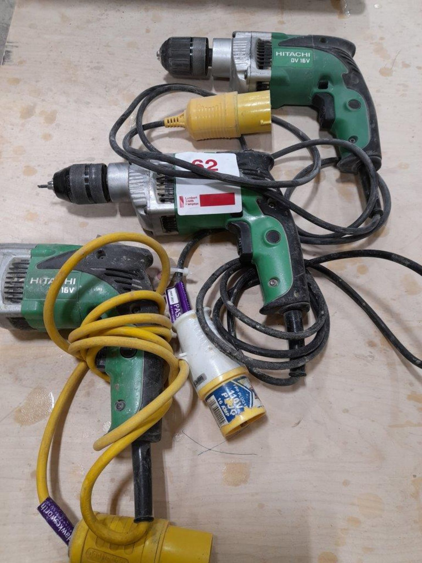 Hitachi DV16 impact drill