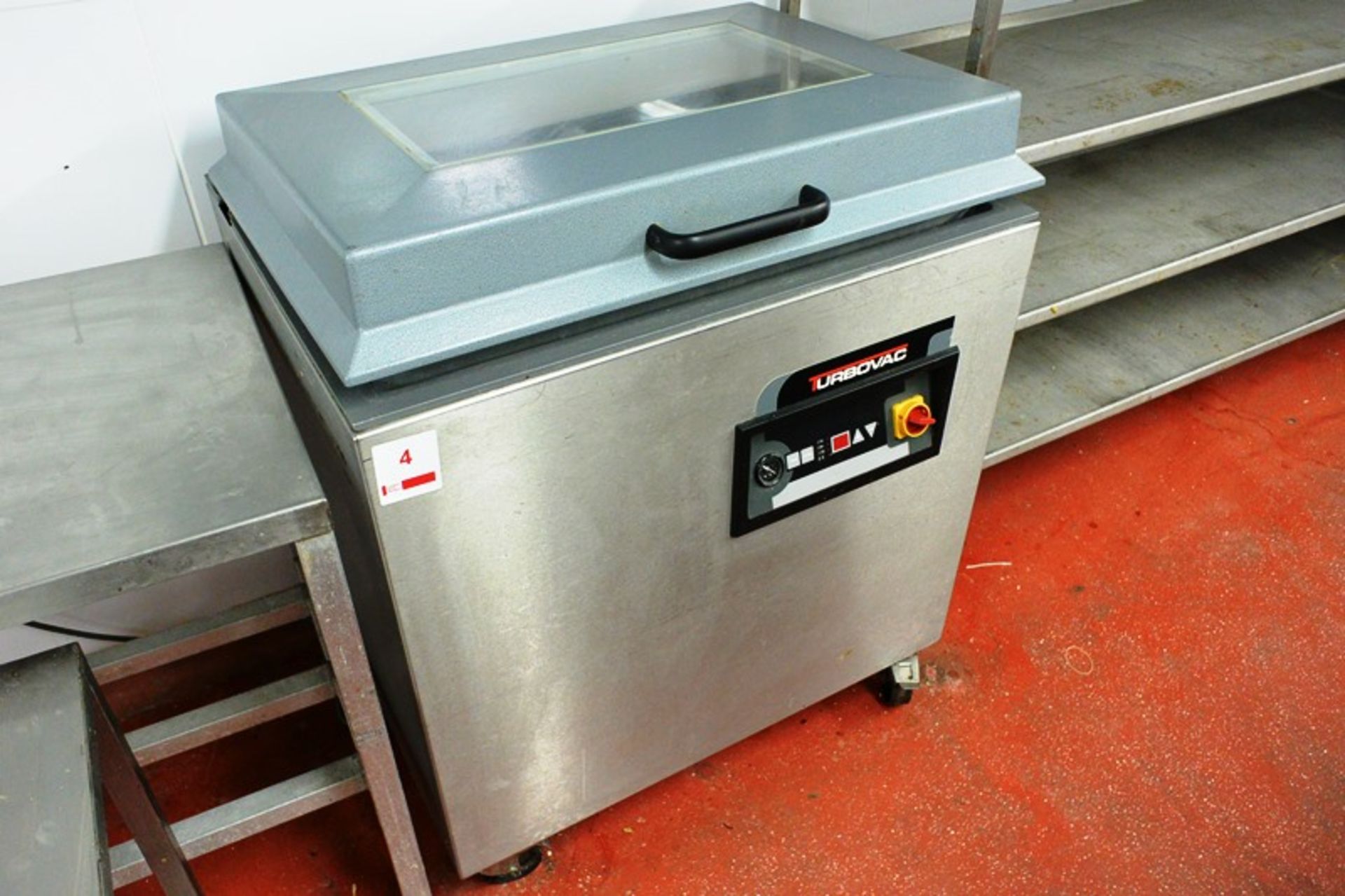 HFE Turbovac vacuum packer, 800 x 500mm chamber size, model SB-820, serial no. 20052813 (2005), 3