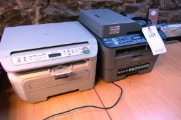 Two various Brother printer/scan/copy units