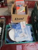 Quantity of butchery wear including hair nets, aprons, heat resistant gloves, etc. (as lotted)