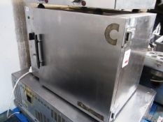 Convotherm AR12 stainless steel single door warming oven, serial no. 20265425 (Please note: This Lot