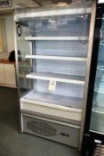 Pastorkalt Kanila 937 SL open fronted 4 shelf refrigerated storage cabinet, serial no. 19946 (