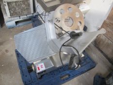 Omega BF3505, serial no. 38474 bench top meat slicer (2005) (Please note: This Lot is sold in an