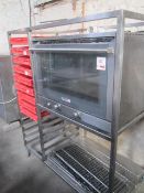 Garbin stainless steel glass fronted oven, model 44-PX-UMI, serial no. 30918, 3 phase (2008), with