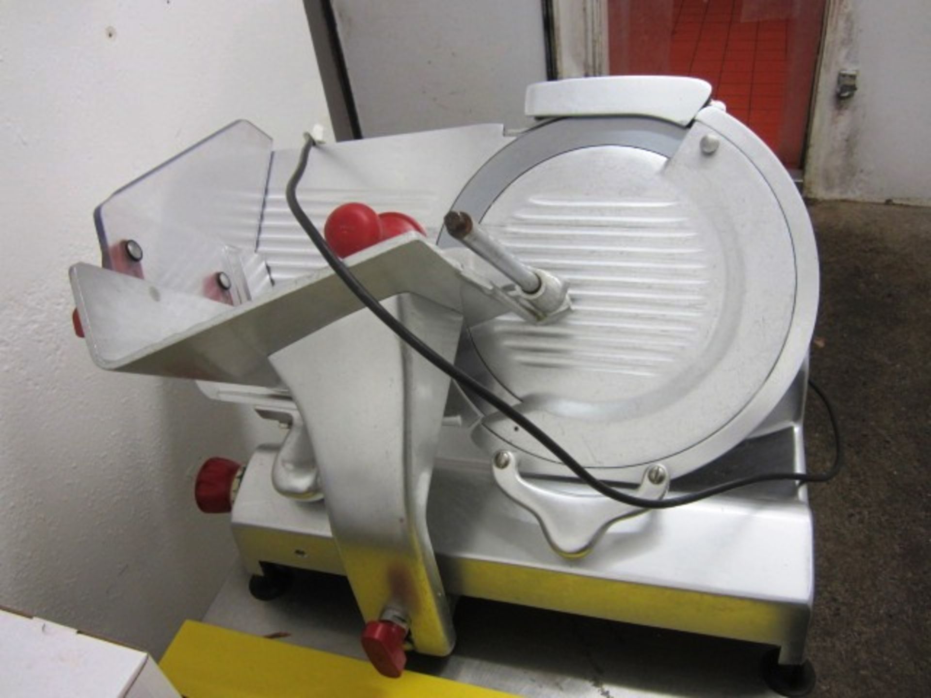 Berkel aluminium bench top meat slicer, model RP-M-351CE, serial no. CS503 (2004), single phase - Image 2 of 4