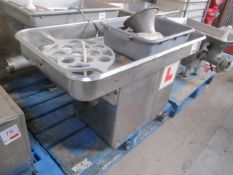 Biro stainless steel bench top mixer, single phase (Please note: This Lot is sold in an untested