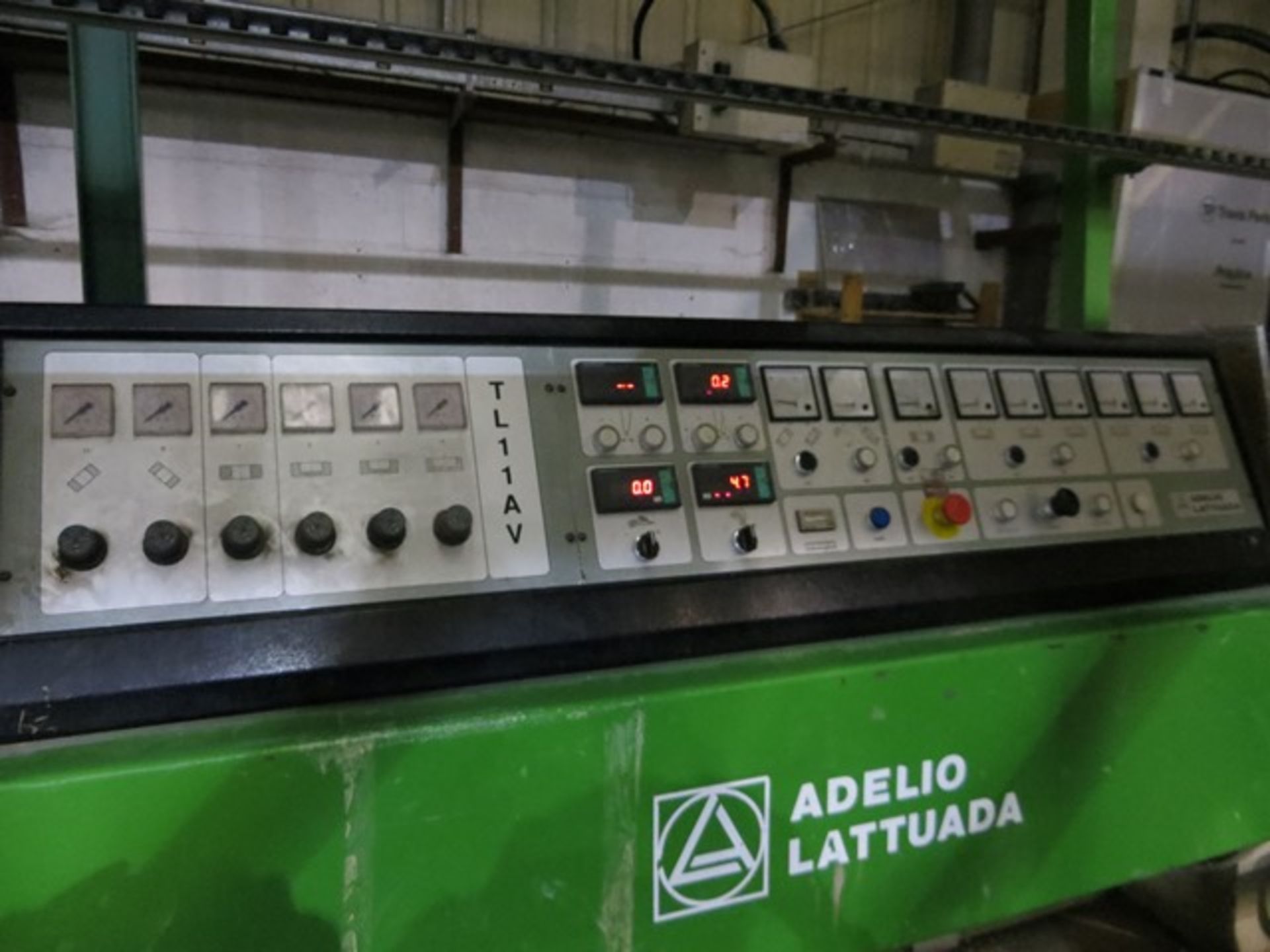 Adelio Lattuada ILIIAV edge polishing / buffing machine 9m wide x 3.9m high complete with - Image 5 of 5