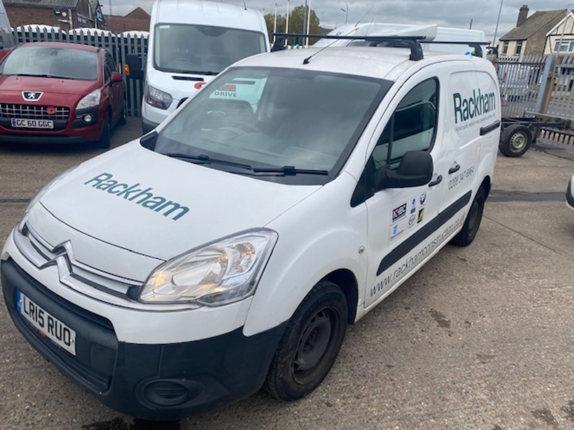 Citroen Berlingo Enterprise diesel panel van LR15 RUO d.o.r. 20/05/2015 V5 present 1560cc mileage - Image 2 of 16