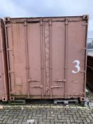 20' steel shipping container