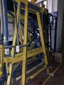 Steel bulk/packed sheet glass lifting frame with crane eye NB: This item has no record of Thorough