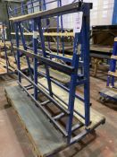 Mobile steel A frame trolley 2M x 1.05M x 1.8M(H)