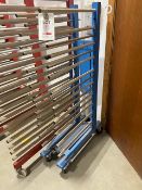 Folding mobile 17 section drying rack