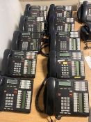 Ten Norton Network Telephone Handsets Model T7316E, Two BT Norstar M7310N Handsets & One Nortel