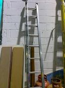 Wicks Domestic 2 section extension ladder 6.3m working height