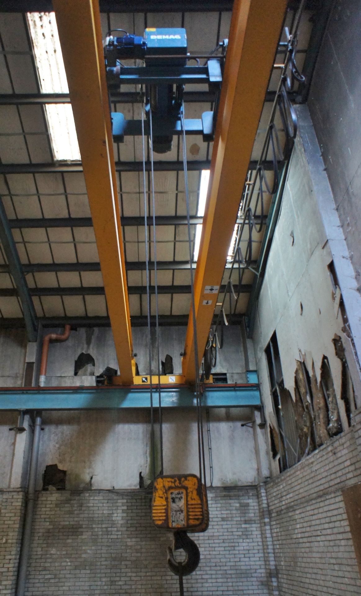 Demag, 7.5 tonne twin beam Overhead Gantry Crane, - Image 7 of 9