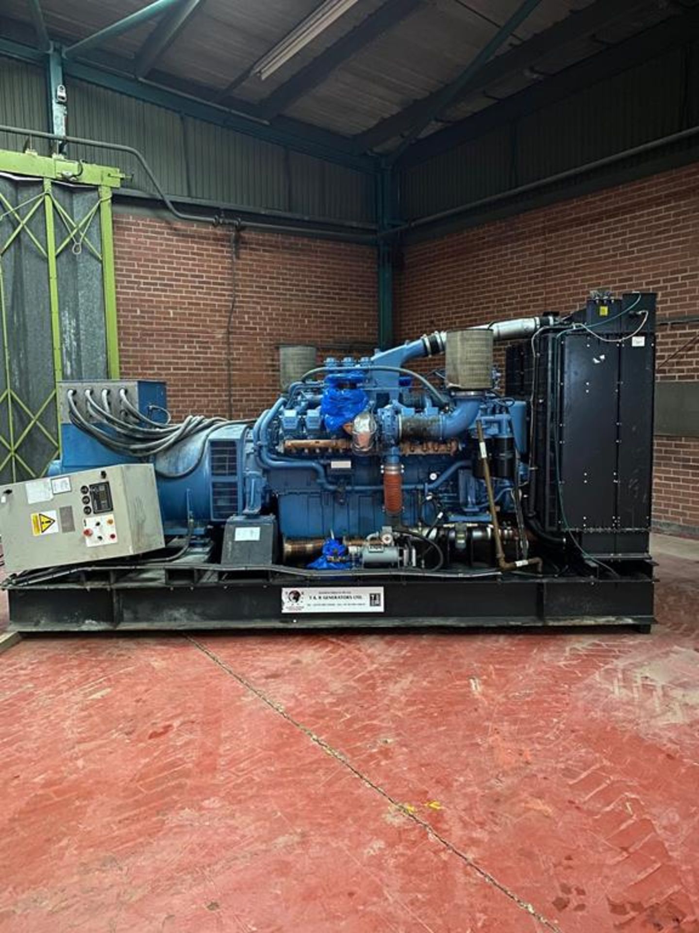 MTU 800KVA Standby Diesel Generator