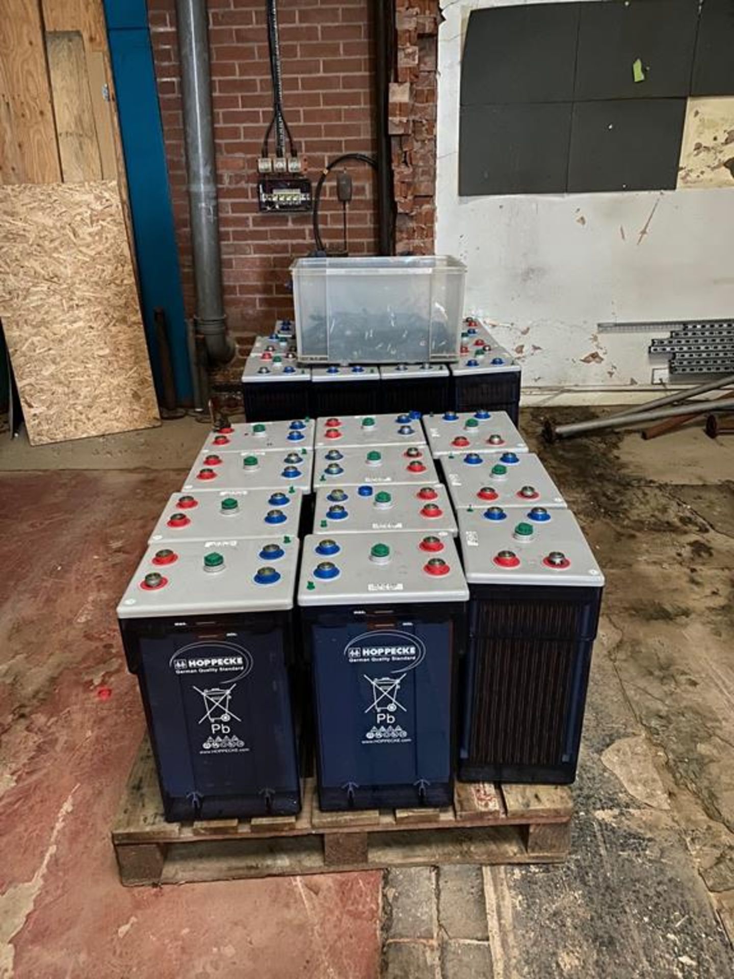 55x Hoppecke HPPL Power Station Batteries