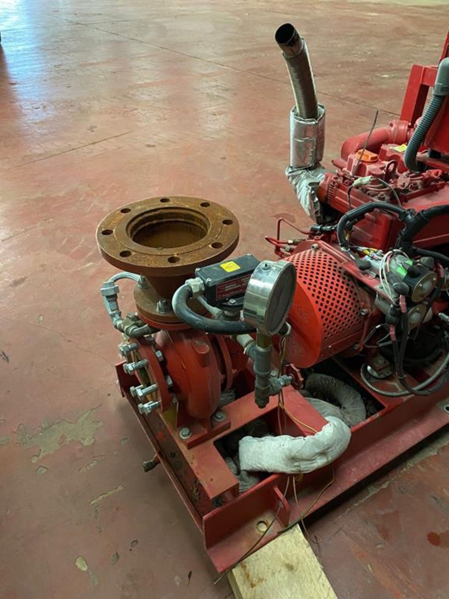 Lombardini Skid Mounted 2 cylinder Diesel Fire Pump - Image 7 of 11